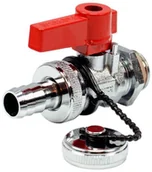 Zawory i kraniki - Schell Kurek kulowy SPUSTOWO - NAPEŁNIAJĄCY 1/2 CHROM - miniaturka - grafika 1