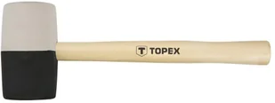 Topex młotek gumowy, czarno-biały, 680g, , 02A355 - Młotki - miniaturka - grafika 3