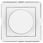 Wyłączniki światła i elektryczne - Karlik Deco biały elektroniczny regulator oświetlenia przyciskowo-obrotowy DRO-1 DRO-1 - miniaturka - grafika 1