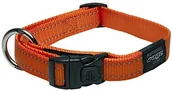 Obroże dla kotów - Rogz rogz Utility Extra Large 1 drewniane faellers odblaskowa, obroży psa, xl, pomarańczowy - miniaturka - grafika 1