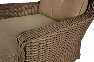 Focus Garden Meble technorattanowe GARDEN Trivento Brown - Meble ogrodowe - miniaturka - grafika 5