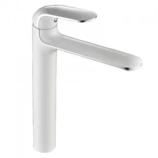 Laveo Zorita stojąca wysoka z korkiem BAZ_62ND - Baterie umywalkowe - miniaturka - grafika 4