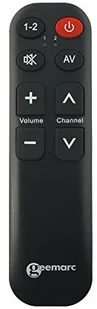 Geemarc Uniwersalny pilot TV dla seniora Geemarc TV5 TV-5_BLK - Piloty - miniaturka - grafika 2