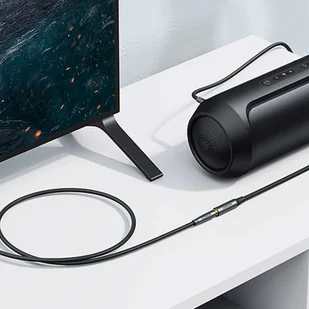 UGREEN AV190 Przedłużacz audio AUX jack 3.5mm 3m czarny) 11523 - Kable - miniaturka - grafika 2