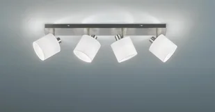 Reality Leuchten Tommy belki punktowe, metal, nikiel matowy/biały R80334001 - Lampy sufitowe - miniaturka - grafika 2