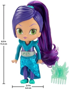 Fisher Price Shimmer and Shine Lalka Zeta DLH55 DYV95 - Lalki dla dziewczynek - miniaturka - grafika 4