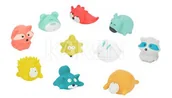 Akcesoria do karmienia - Badabulle Zabawki do kapieli Montain x10 - miniaturka - grafika 1