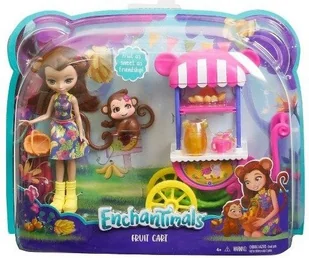 Mattel Enchantimals z wóżkiem z owocami FJH11/FCG93 - Lalki dla dziewczynek Mattel Enchantimals z wóżkiem z owocami FJH11/FCG93 - Lalki dla dziewczynek - miniaturka - grafika 8