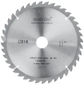 Tarcze do pił - Metabo Tarcza do pilarki tarczowej HW/CT 216 mm zęby: 40 szt. - miniaturka - grafika 1