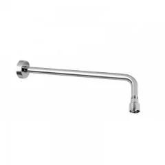 HYDROLAND D.RAM.O Ramię natryskowe z mocowaniem ściennym okrągłe 1/2" 40cm HYDROLAND D.RAM.O - Deszczownice HYDROLAND D.RAM.O Ramię natryskowe z mocowaniem ściennym okrągłe 1/2" 40cm HYDROLAND D.RAM.O - Deszczownice - miniaturka - grafika 1