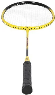 NILS NRZ262 ALUMINIUM / ZESTAW DO BADMINTONA 2 RAKIETY + 3 LOTKI Z PIÓR + SIATKA 600x60cm + POKROWIEC NILS - Badminton - miniaturka - grafika 5