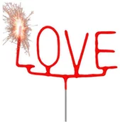 Pirotechnika i fajerwerki - Folat Zimne ognie "Love", czerwony, FOLAT, 16 cm FL62124 - miniaturka - grafika 1