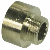 Rury - Przedłużka Redukcyjna Mosiądz 3/8" x 1/2'' - miniaturka - grafika 1