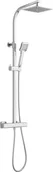 Zestawy prysznicowe - Laveo CALLA CHROM PLC 00TD - miniaturka - grafika 1