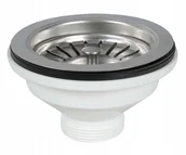 Syfony - Durasan Syfon Korek Sitko Do Zlewozmywaka Śruba 4 cm Zlew - miniaturka - grafika 1