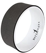 Koła do jogi - Dittmann profesjonalne koło do yogi, białe, średnica 33,5 cm DLYW3313 - miniaturka - grafika 1