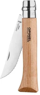 Opinel Nóż Inox Natural 12 Serrated 3123840024412 - Noże - miniaturka - grafika 2