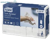 Ściereczki, gąbki, czyściki - Tork XPRESS EKSTRA MIĘKKI RĘCZNIK MULTIFOLD, 4 PANELOWY ART. 100297, H2, 2; BIAŁY 100297 - miniaturka - grafika 1