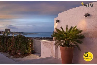 Spotline SLV THEO BRACKET CW zewnętrzna oprawa sufitowa natynkowa i ścienna QPAR51 kolor antracytowy 1004653 - Lampy ogrodowe - miniaturka - grafika 5