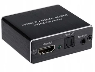 Spacetronik Extractor HDMI-HDMI + Audio SPDIF/jack3,5 SPH-AE02 HDCEXTR02 - Inne akcesoria audio-wideo - miniaturka - grafika 2