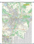 Atlasy i mapy - Poznań mapa ścienna, 1:20 000 - Księgarnie ArtTarvel.pl: KRAKÓW - ŁÓDŹ - POZNAŃ - WARSZAWA TopMapa - miniaturka - grafika 1