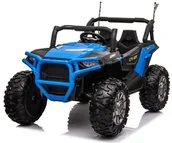 Pojazdy elektryczne dla dzieci - Import LEANToys Jeep JC999 Niebieski - miniaturka - grafika 1