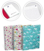 Notesy i bloczki - OXFORD FLORAL 2 NOTATNIK B5 400094955 - miniaturka - grafika 1