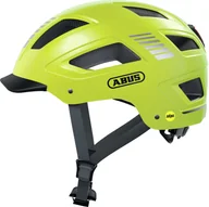 Kaski rowerowe - Abus Hyban 2.0 MIPS Helmet, żółty M | 52-58cm 2022 Kaski miejskie i trekkingowe - miniaturka - grafika 1
