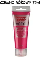 Farby i media malarskie - Happy Color Farba akrylowa, ciemno różowa, 75 ml, - miniaturka - grafika 1