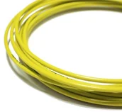 Hamulce rowerowe - Jagwire cięgno manetki firmy pokrowiec zewnętrzny Lex, żółty, 4 mm JA7700 - miniaturka - grafika 1