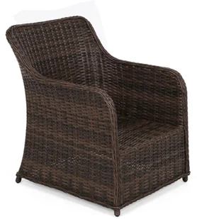 HOME &amp; GARDEN Meble ogrodowe technorattanowe Bergamo Brown Mat / Brown Melange 846123 - Meble ogrodowe - miniaturka - grafika 7