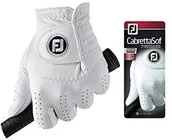Golf - Footjoy cabrettasoft rękawiczka Men's LH Pearl Pearl Metallic, m/l 68828ML - miniaturka - grafika 1