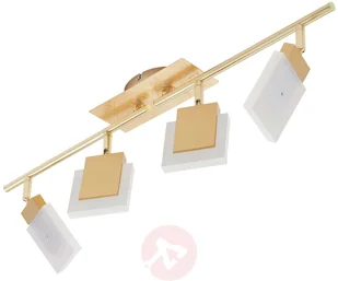 Briloner LED-Deckenstrahler Glam in Gold, 4-flammig - Lampy sufitowe - miniaturka - grafika 2