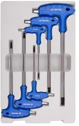 KING TONY 22106 MR trzpień sześciokątny głowica kulowa chlssel zestaw w uchwycie z głowicą kulową, zestaw 6-częściowy, metryczny 22106MR - Akcesoria do elektronarzędzi - miniaturka - grafika 4