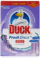 Środki do WC - Duck Fresh Discs Żelowy krążek do WC Lavender zapas 12 szt. - miniaturka - grafika 1