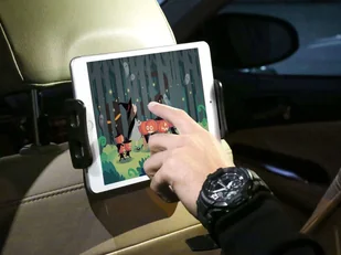 Alogy Uchwyt samochodowy na zagłówek Alogy do tabletu telefonu Czarny 10977X1 - Uchwyty samochodowe do telefonów - miniaturka - grafika 12