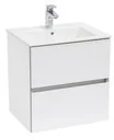 Roca Zestaw łazienkowy biały Cube A85119A806 A85119A806 - Szafki łazienkowe - miniaturka - grafika 2
