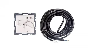Berker Kwadrat biały regulator temperatury [20348989] B_20348989 - Gniazdka elektryczne - miniaturka - grafika 2