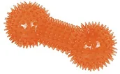 Zabawki dla psów - Nobby sztanga TPR wypustkami, 15 cm, pomarańczowy - miniaturka - grafika 1
