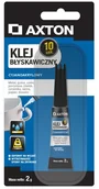 Kleje i inne preparaty budowlane - Tytan AXTON błyskawiczny CYJANOAKRYLOWY bezbarwny 2 g AXTON - miniaturka - grafika 1