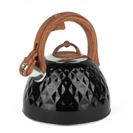 Czajniki na gaz - Tadar FESTO CZAJNIK ZE STALI NIERDZEWNEJ 3,0 L CZARNY POŁYSK INDUKCJA 5903313418690 - miniaturka - grafika 1