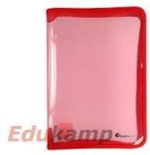 Teczki i skoroszyty - Titanum Teczka na suwak A5 czerwona AB228TIT - miniaturka - grafika 1