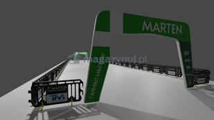 Barierka drogowa z tworzywa sztucznego Enigma (wym. 2000 x 1130 mm) - Wyposażenie miejsc publicznych Barierka drogowa z tworzywa sztucznego Enigma (wym. 2000 x 1130 mm) - Wyposażenie miejsc publicznych - miniaturka - grafika 3