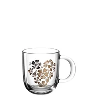 Szklanki - Leonardo Szklanka 0,4l serce z kwiatów EMOZIONE L-046448 - miniaturka - grafika 1