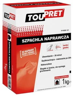 Toupret Szpachla naprawcza  1 kg - Grunty do ścian - miniaturka - grafika 2