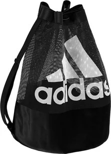 Adidas teamwear Torba na piłki FB Ballnet czarna DY1988 - Piłka nożna - miniaturka - grafika 6