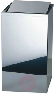 Decor Walther Kwadratowy kosz na bieliznę AYA polerowana stal - Kosze na bieliznę - miniaturka - grafika 2