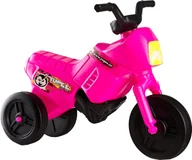 Jeździki dla dzieci - Teddies Jeździk Enduro Yupee duży różowy - miniaturka - grafika 1