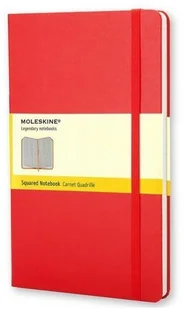 Moleskine notes w kratkę, Classic L, czerwony - Notesy i bloczki Moleskine notes w kratkę, Classic L, czerwony - Notesy i bloczki - miniaturka - grafika 4