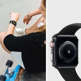 Spigen Etui Thin Fit Apple Watch SE/6/5/4 - 40mm, przezroczyste 8809756646089 - Akcesoria do smartwatchy - miniaturka - grafika 9